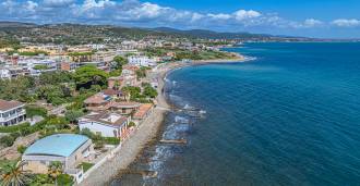 ティレニア海沿岸の豪華で独占的なヴィラ