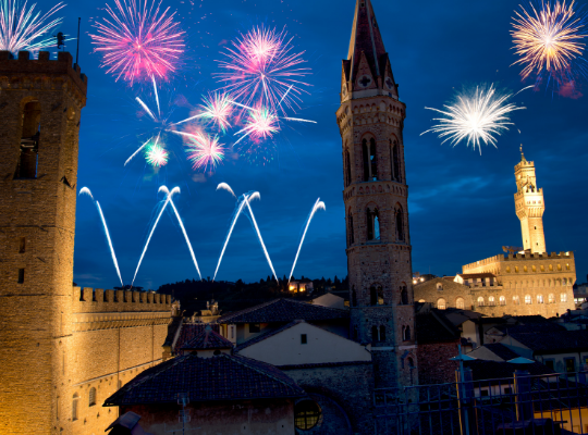 イタリアで新年を祝うための最も素晴らしい場所