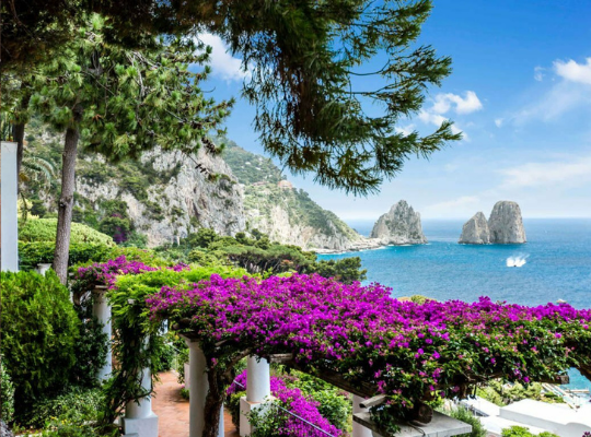 カプリイタリアの夢の島